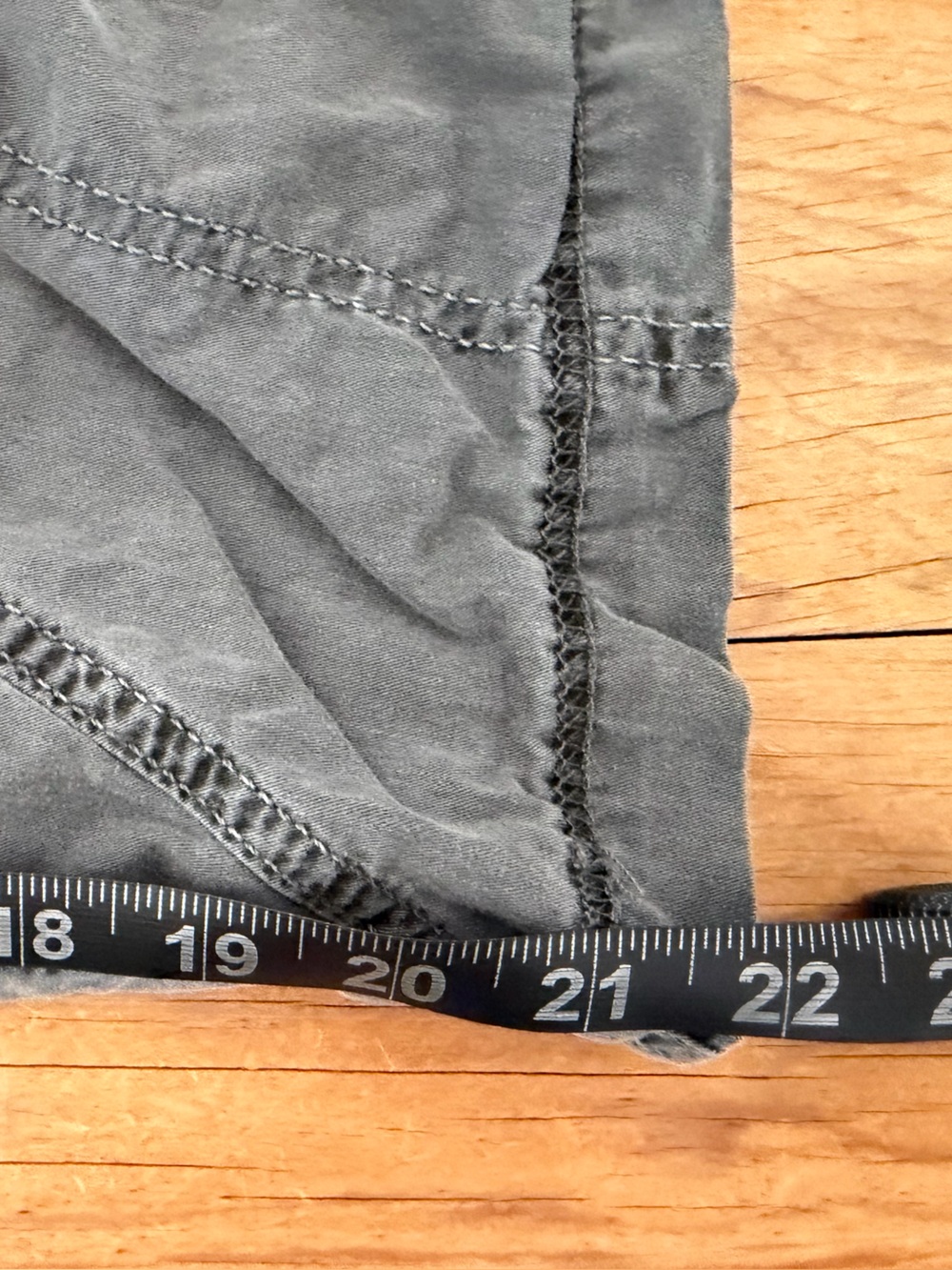 BDG Urban Outfitters Sidekick Cotton Barrel Utility Capris Y2K Grey Women’s M - Picture 9 of 9
